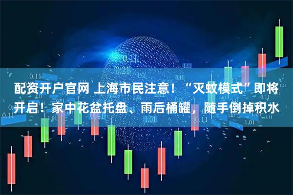 配资开户官网 上海市民注意！“灭蚊模式”即将开启！家中花盆托盘、雨后桶罐，随手倒掉积水